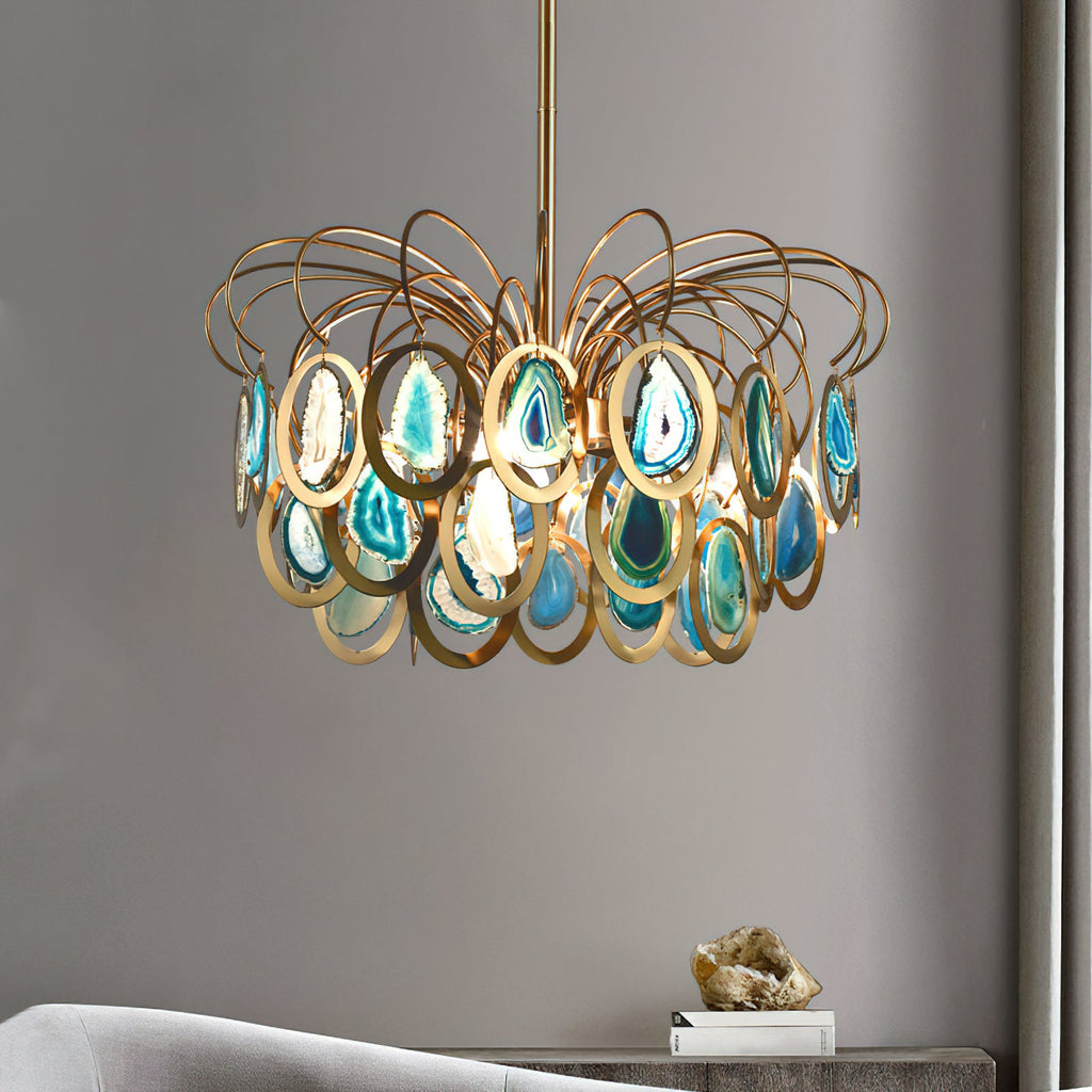 Sedona Agate Chandelier