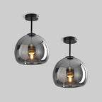 Glass Globe Ceiling Light