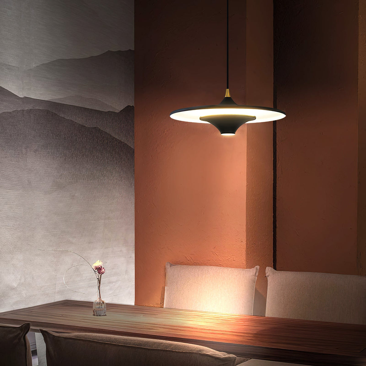 Spaceship Pendant Light