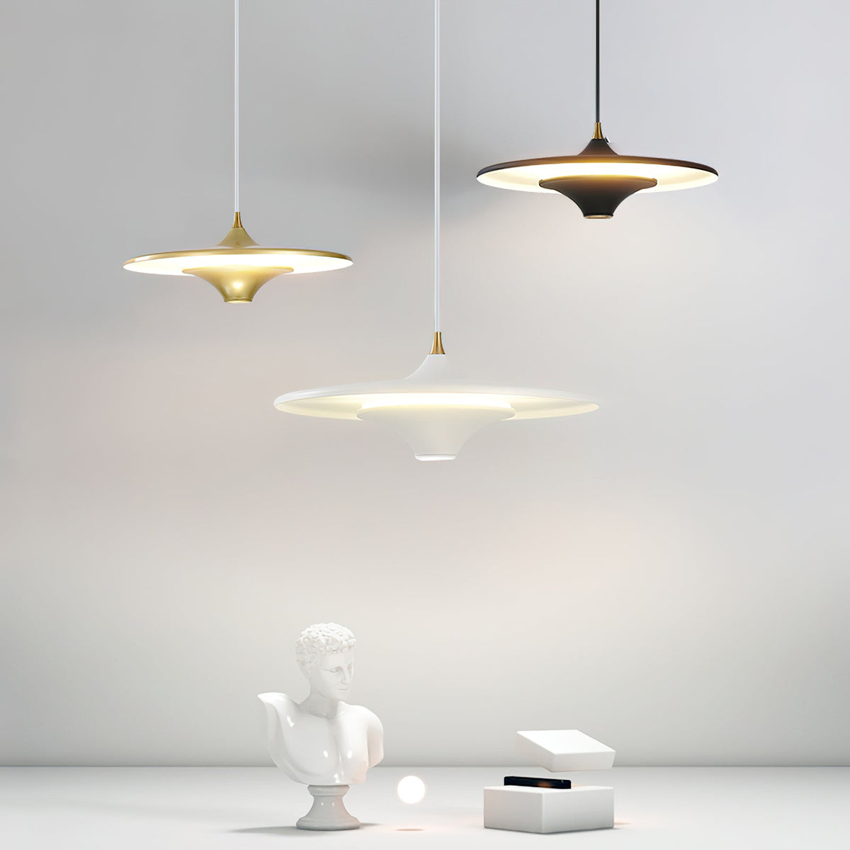 Spaceship Pendant Light