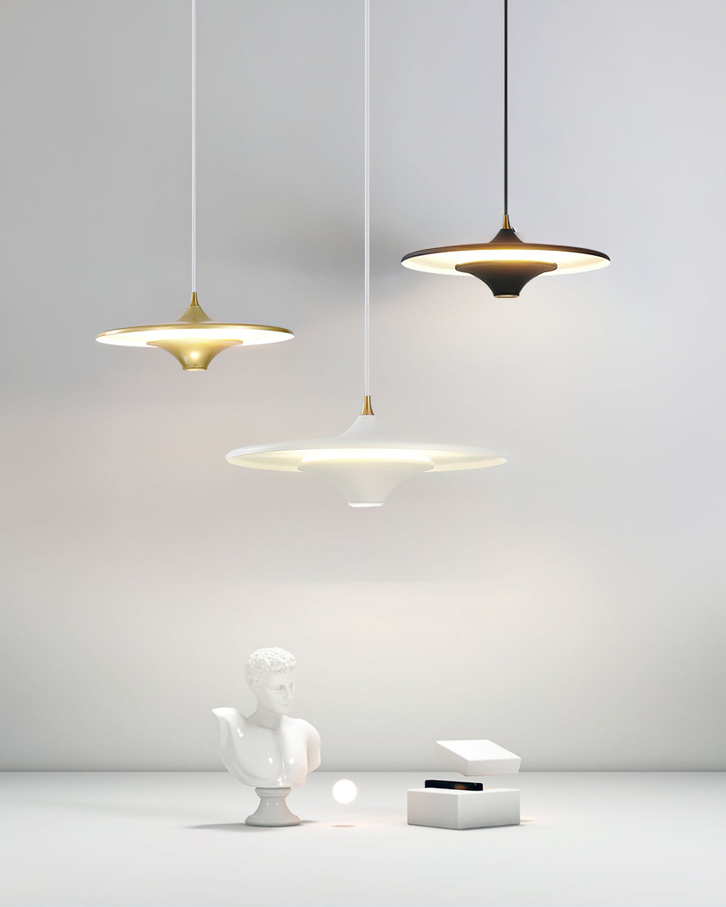 Spaceship Pendant Light