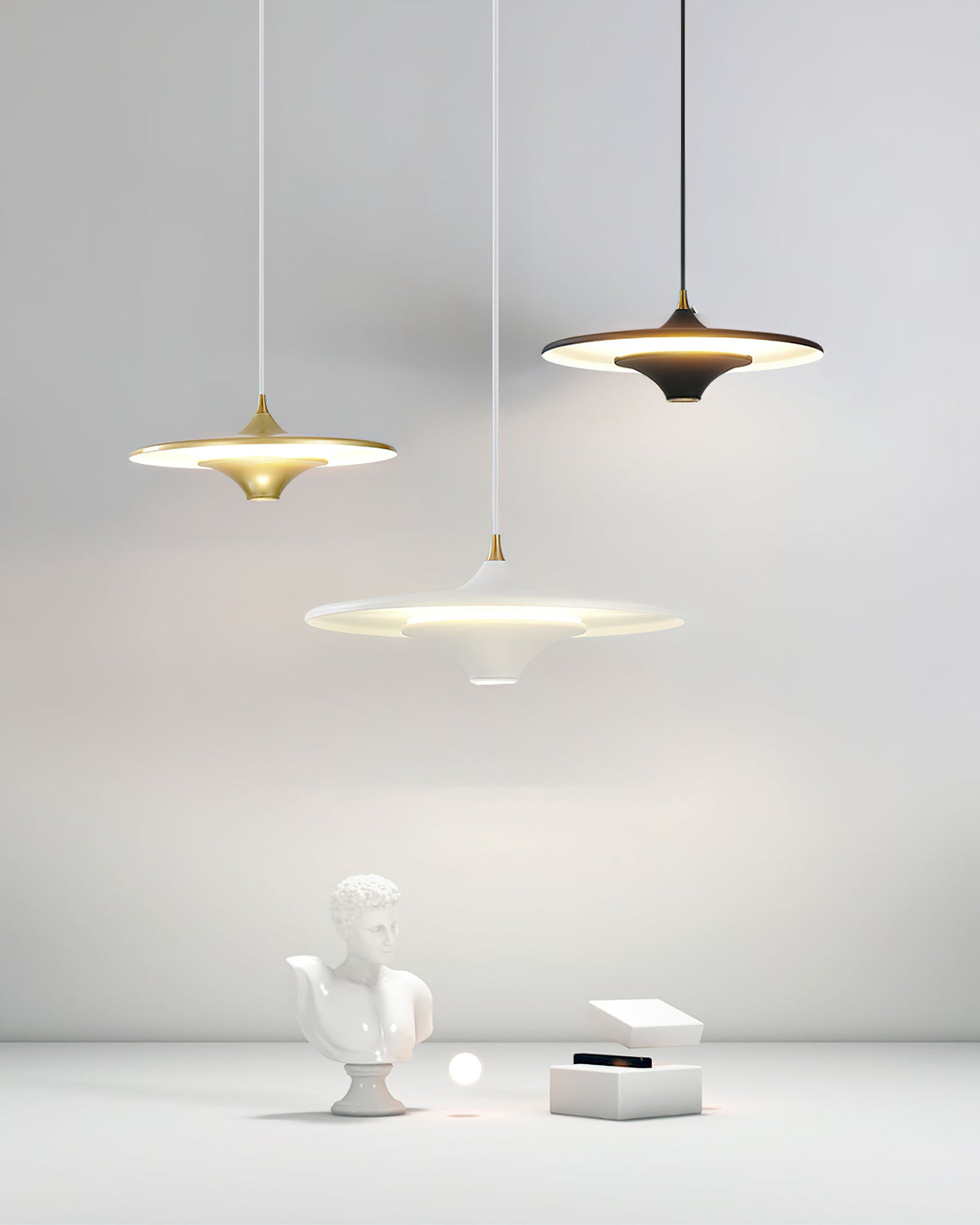 Spaceship Pendant Light