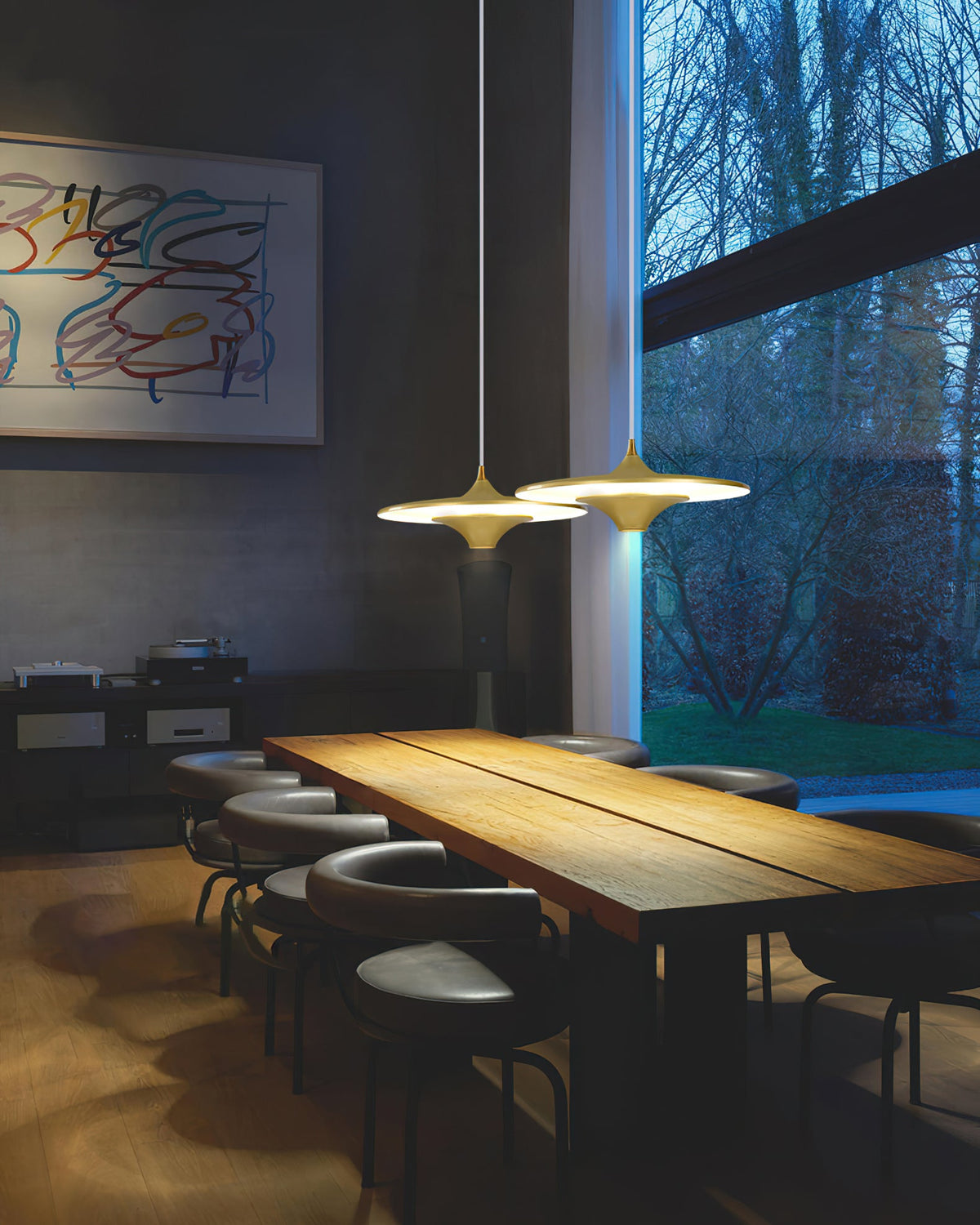 Spaceship Pendant Light