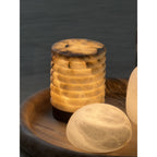 Snowflake Alabaster Table Lamp