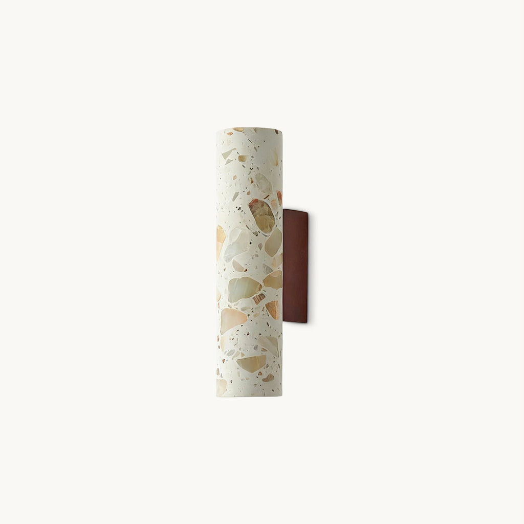 Solis Terrazzo Column Wall Lamp