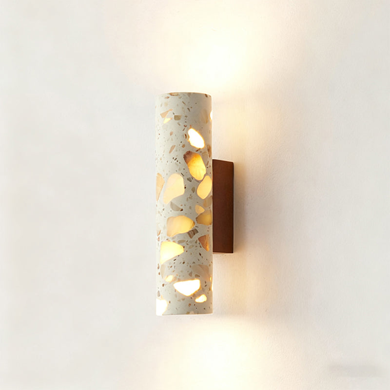 Solis Terrazzo Column Wall Lamp