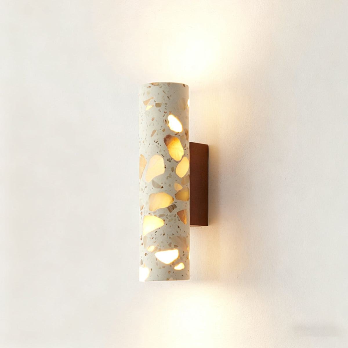 Solis Terrazzo Column Wall Lamp