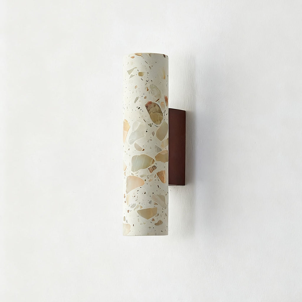 Solis Terrazzo Column Wall Lamp