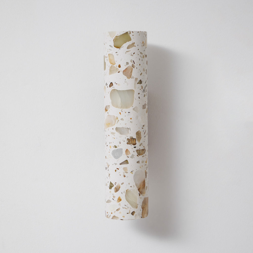 Solis Terrazzo Column Wall Lamp