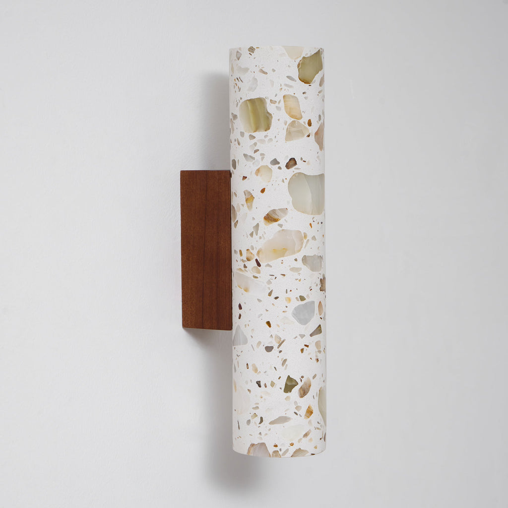 Solis Terrazzo Column Wall Lamp