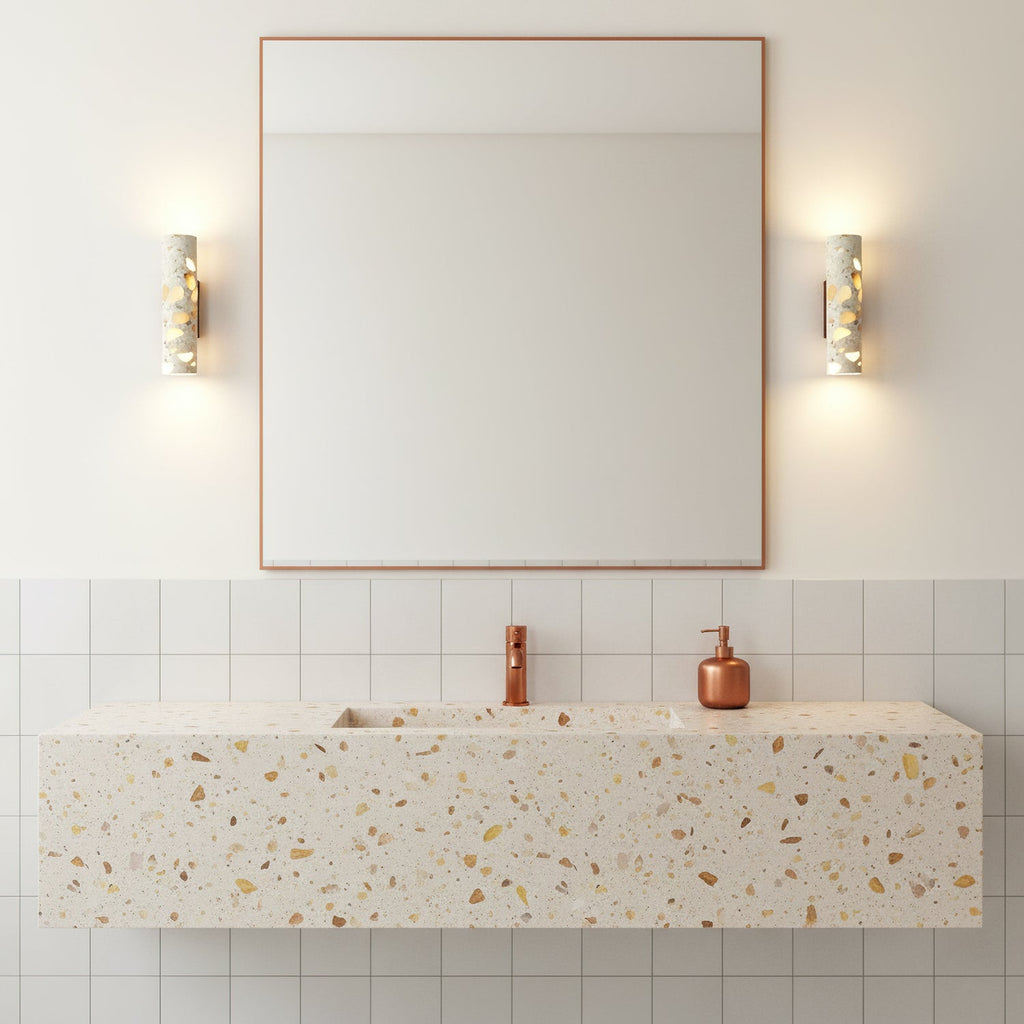 Solis Terrazzo Column Wall Lamp