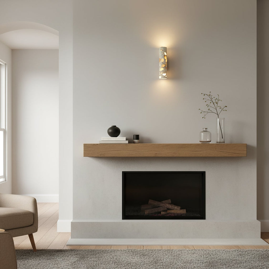 Solis Terrazzo Column Wall Lamp