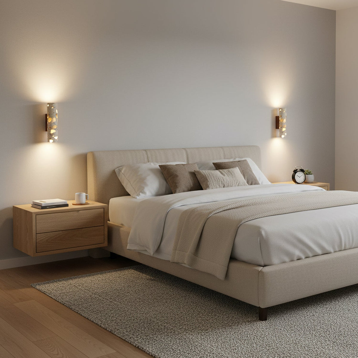 Solis Terrazzo Column Wall Lamp