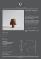 Sphere Square Mini Vase