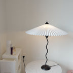 Squiggle Pleated Table Lamp