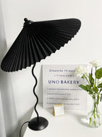 Squiggle Pleated Table Lamp
