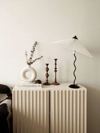 Squiggle Pleated Table Lamp