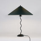 Squiggle Pleated Table Lamp