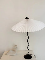 Squiggle Pleated Table Lamp