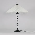Squiggle Pleated Table Lamp