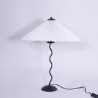 Squiggle Pleated Table Lamp
