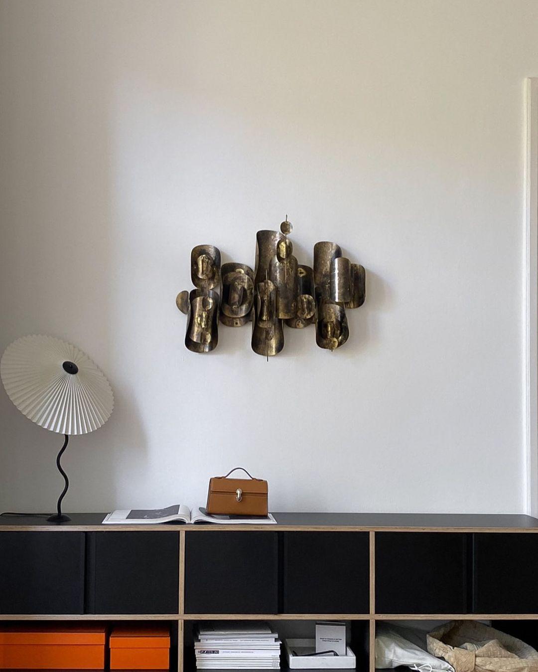 Squiggle Pleated Table Lamp