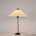 Squiggle Pleated Table Lamp