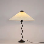 Squiggle Pleated Table Lamp