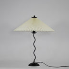 Squiggle Pleated Table Lamp
