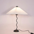 Squiggle Pleated Table Lamp