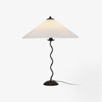 Squiggle Pleated Table Lamp