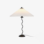 Squiggle Pleated Table Lamp