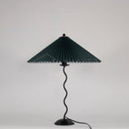 Squiggle Pleated Table Lamp