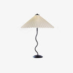 Squiggle Pleated Table Lamp