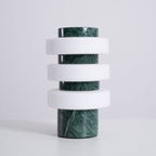 Strata Marble Glass Table Lamp