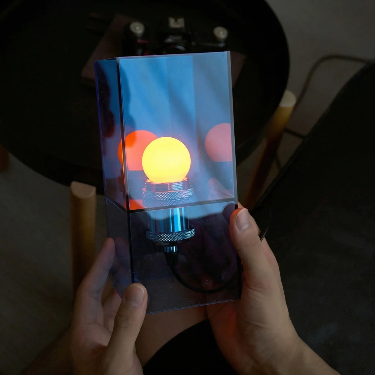 Horizon Hourglass Lamp
