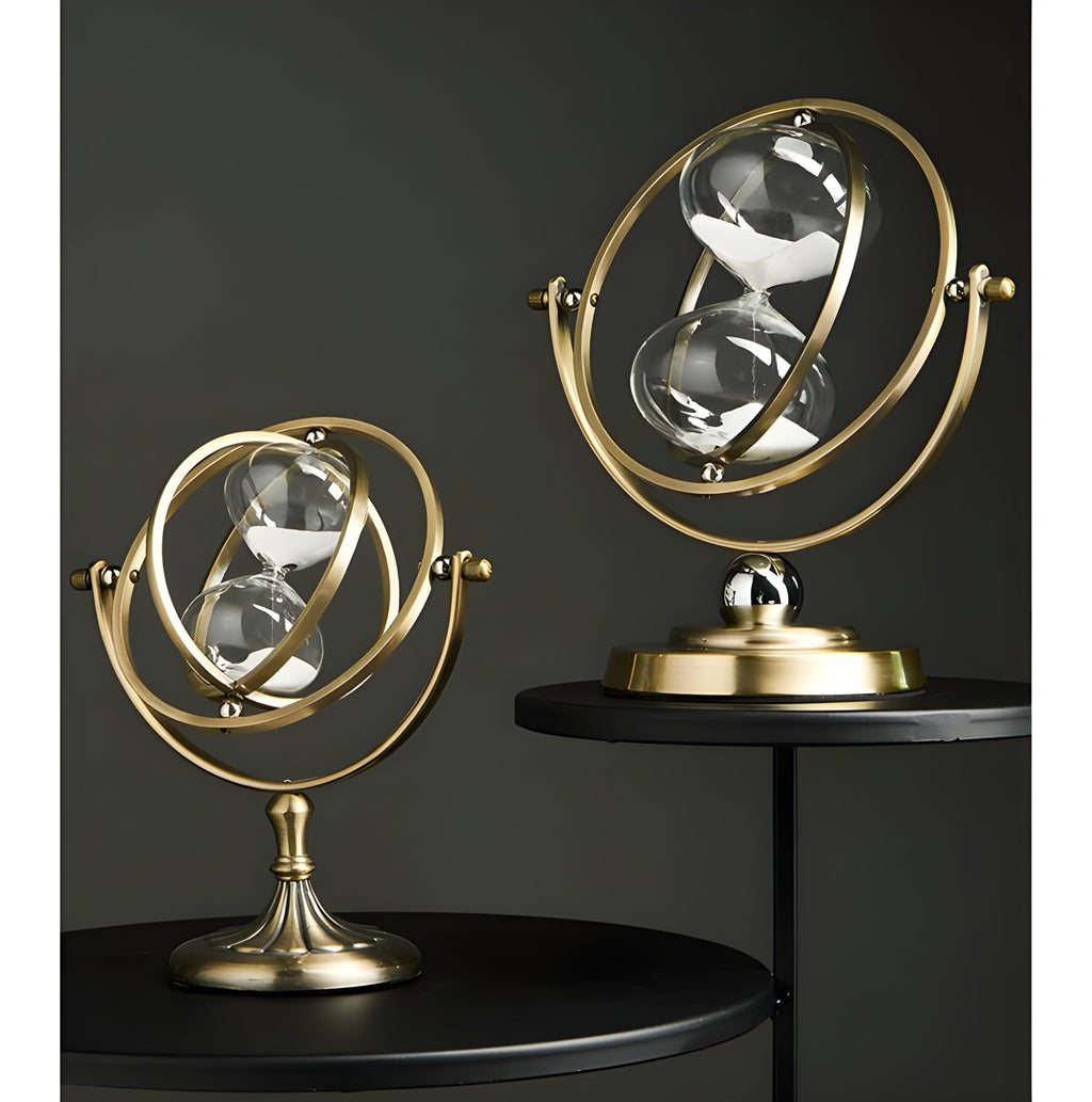 Elegant Hourglass Clock