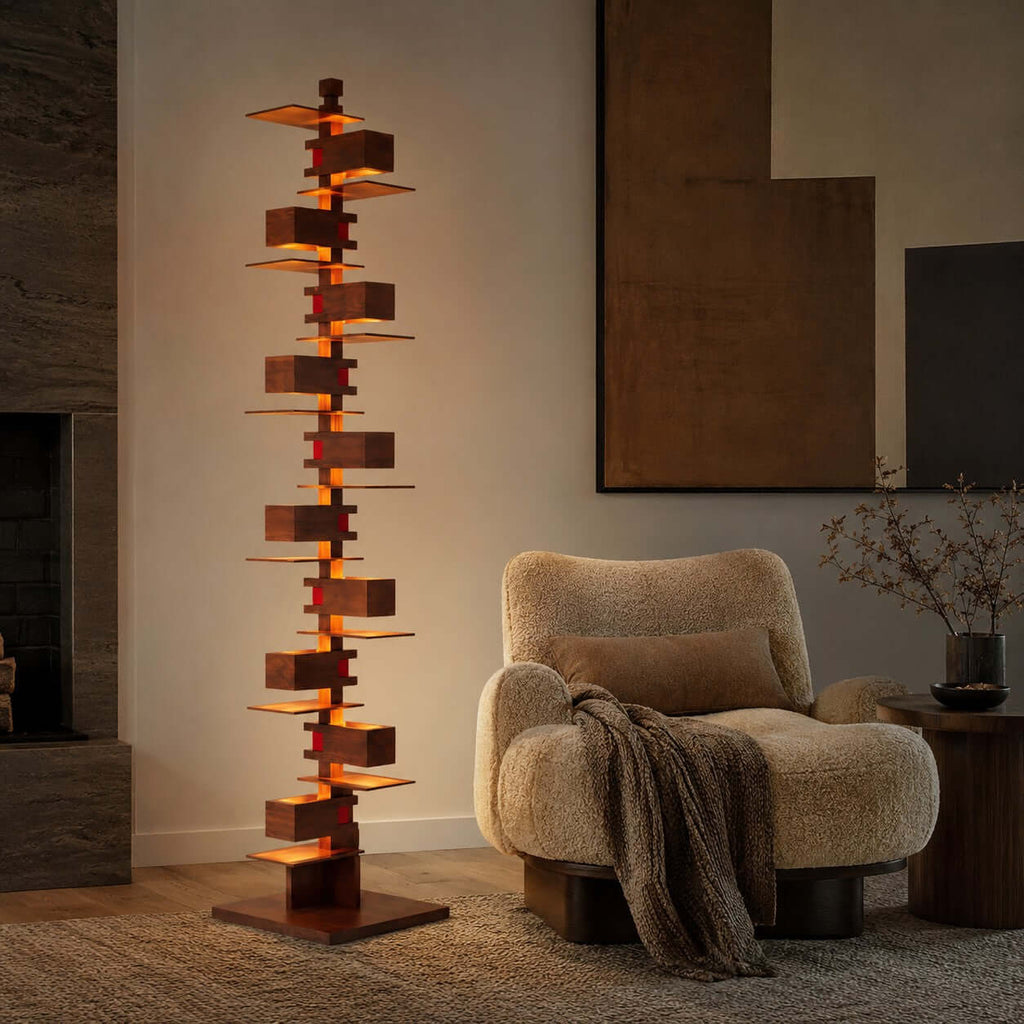 Taliesin Wood Floor Lamp