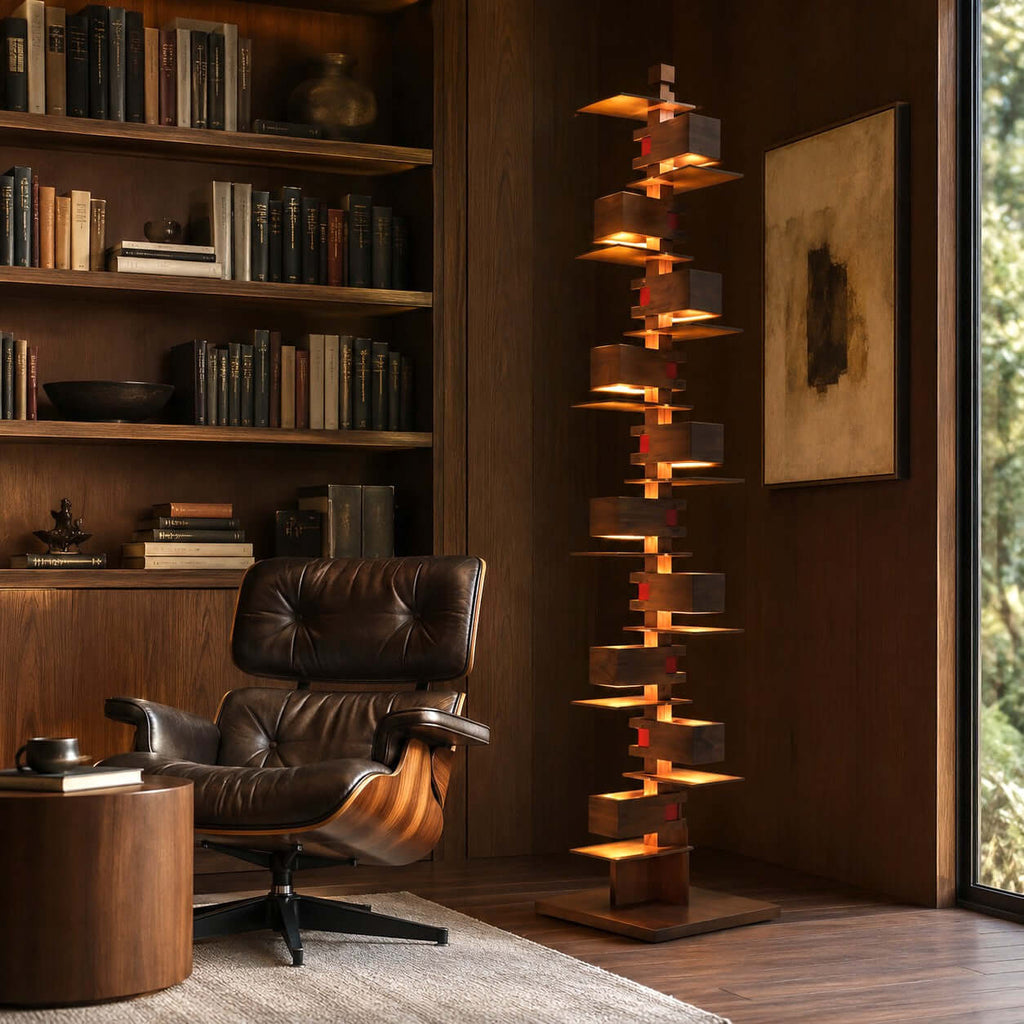 Taliesin Wood Floor Lamp