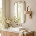Tavik Travertine Wall Sconce