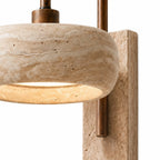 Tavik Travertine Wall Sconce