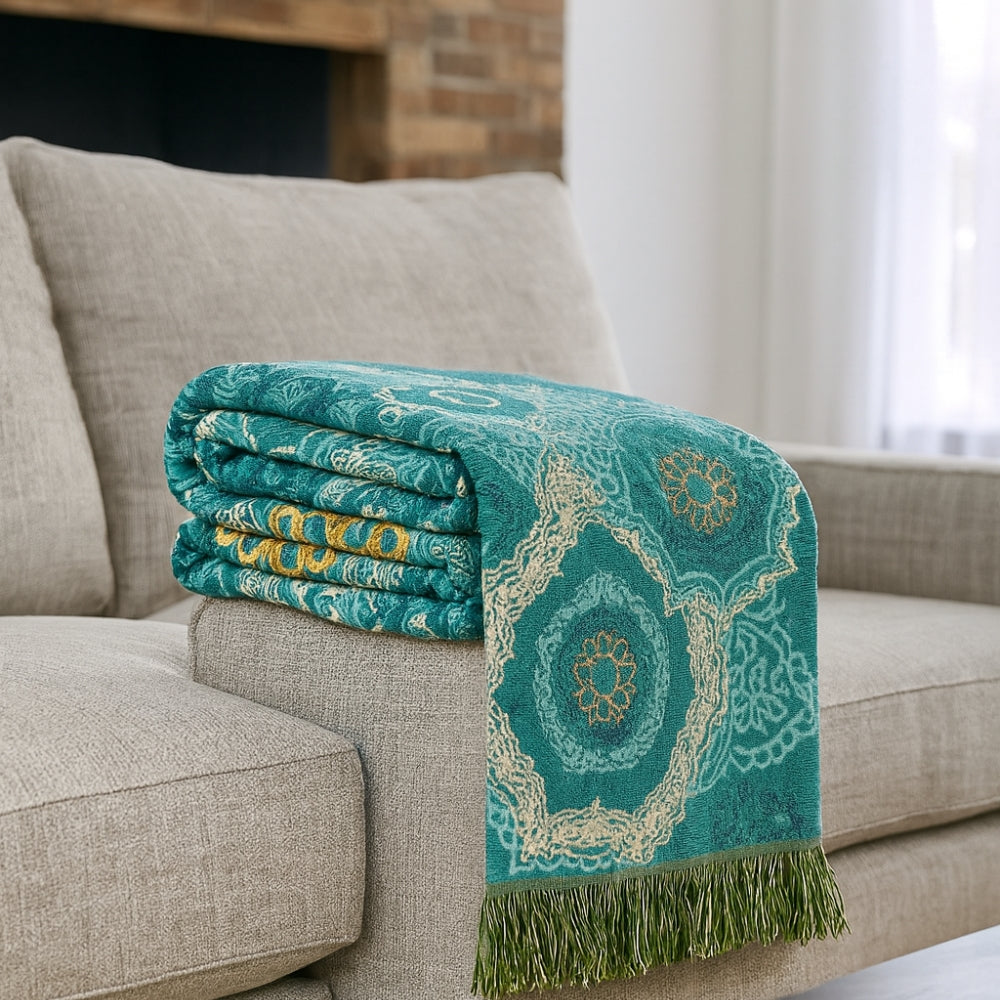 Mandala Cotton Blanket