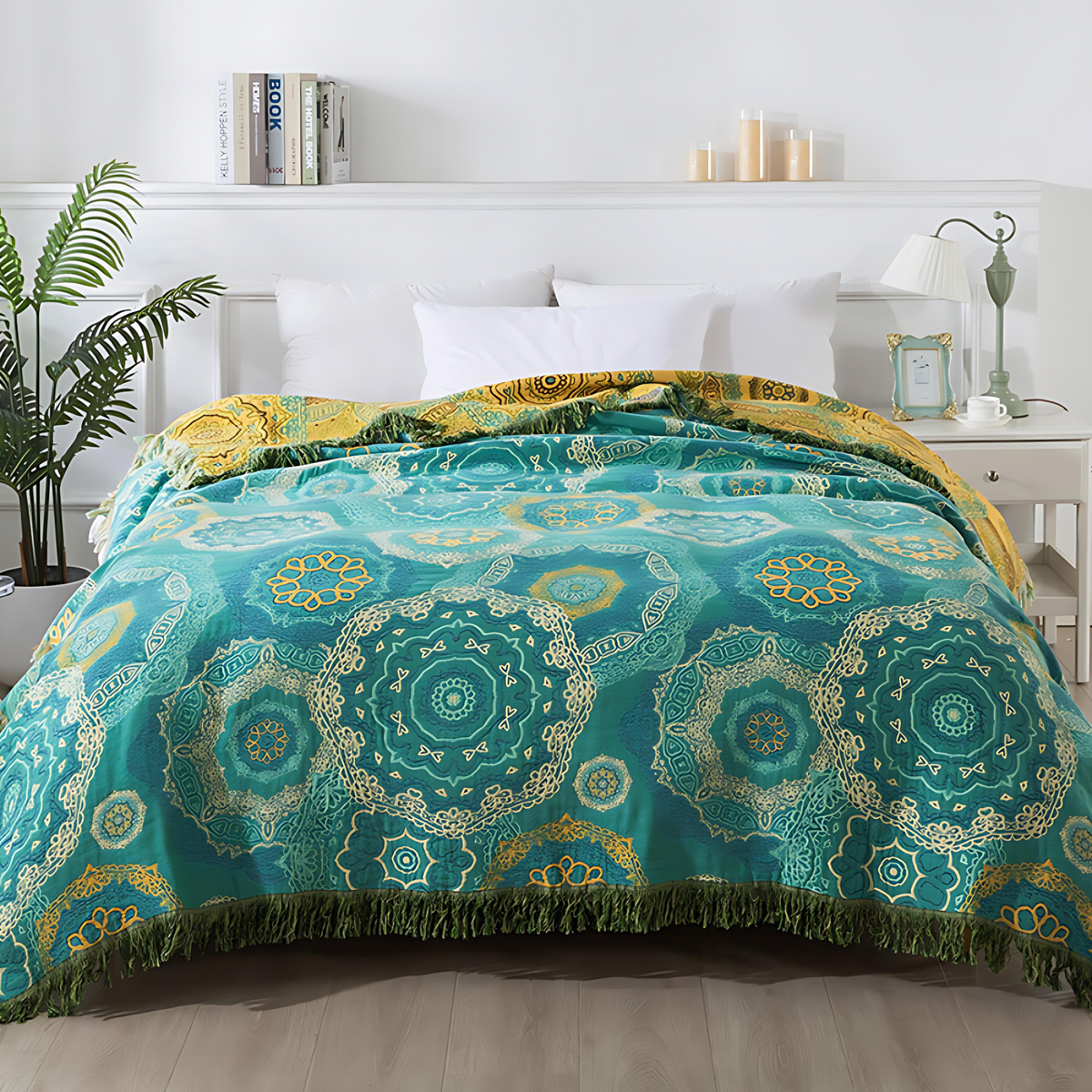 Mandala Cotton Blanket