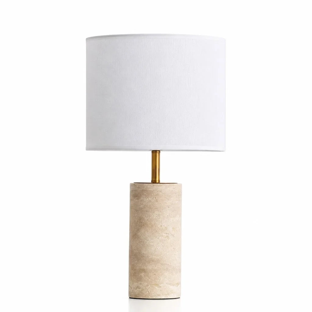 Theo Travertine Table Light