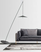 Tilted Fishing Rod Floor Lamp