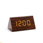 Elora Wooden LED Alarm Clock