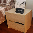 Elora Wooden LED Alarm Clock