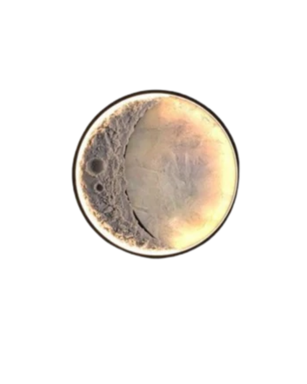 Crescent Moon Wall Light