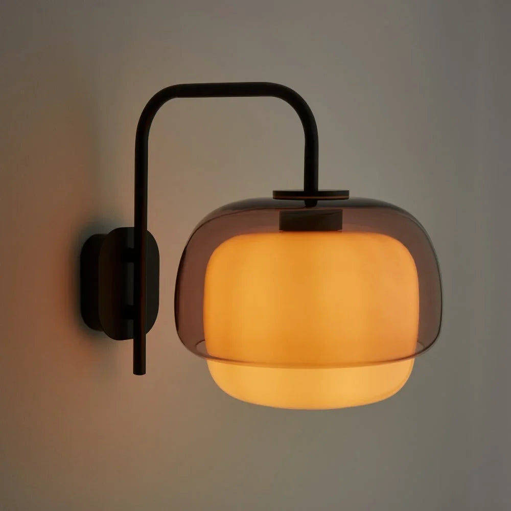 Tove Round Glass Wall Sconce