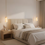 Alabaster Totem Pendant Light